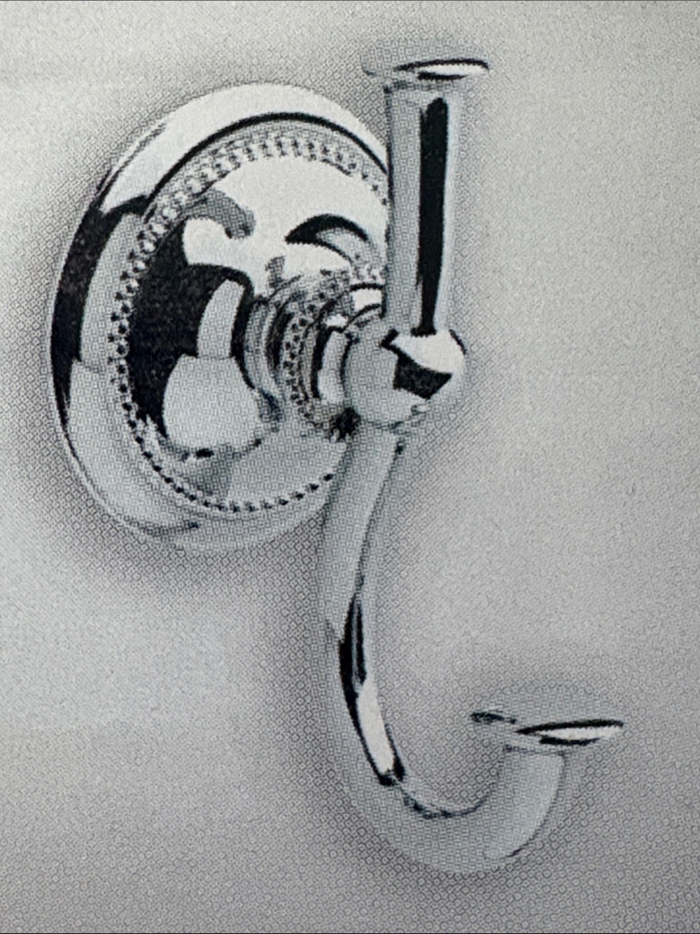 DELTA➕Chrome Double Robe Hook NWT